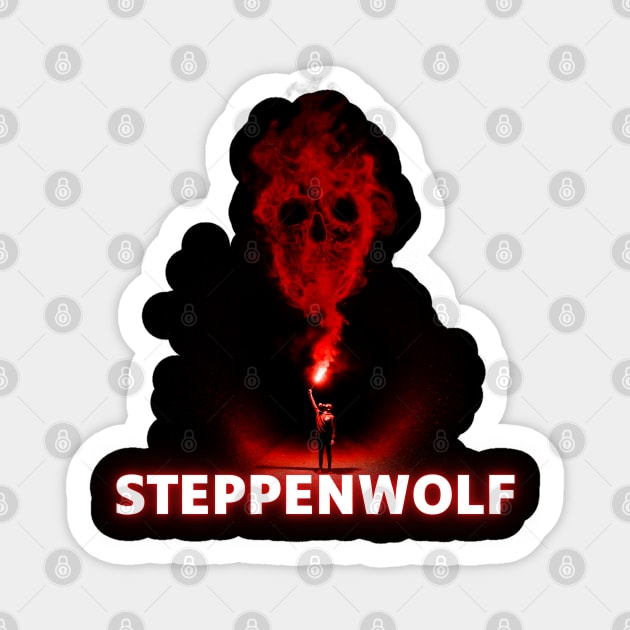 steppenwolf Sticker by pesidsg